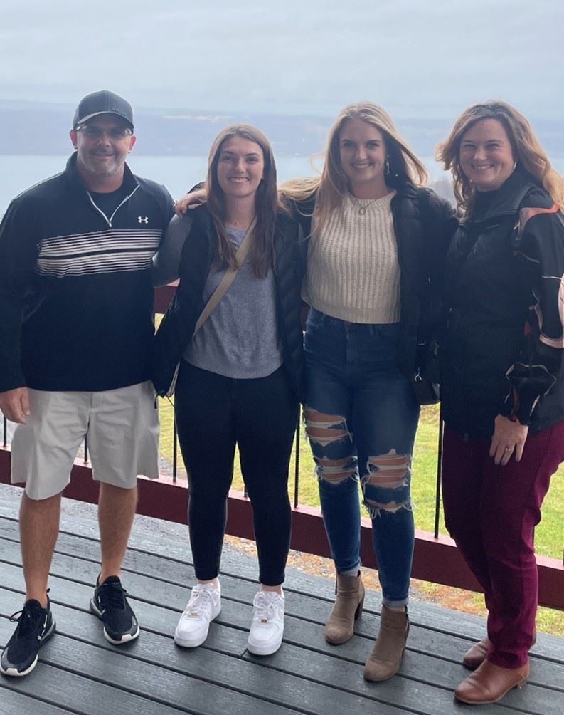 Tuscarora Assistant Principal and her family